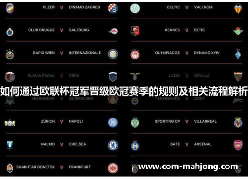 如何通过欧联杯冠军晋级欧冠赛季的规则及相关流程解析